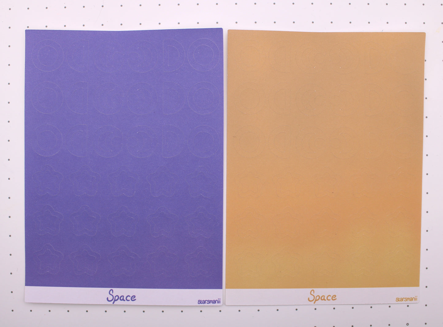 Space Deco Sticker Sheets