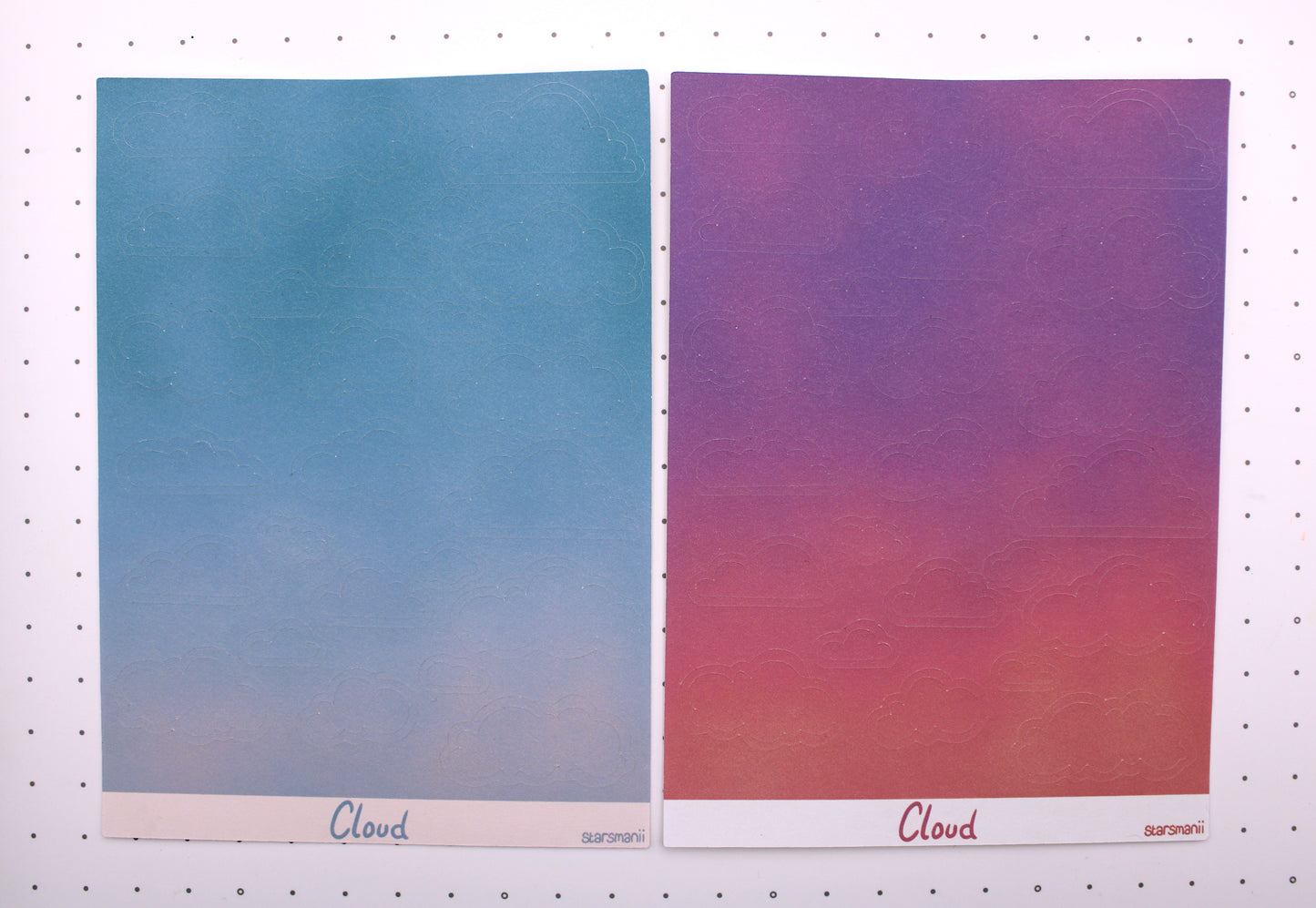 Cloud Deco Sticker Sheets