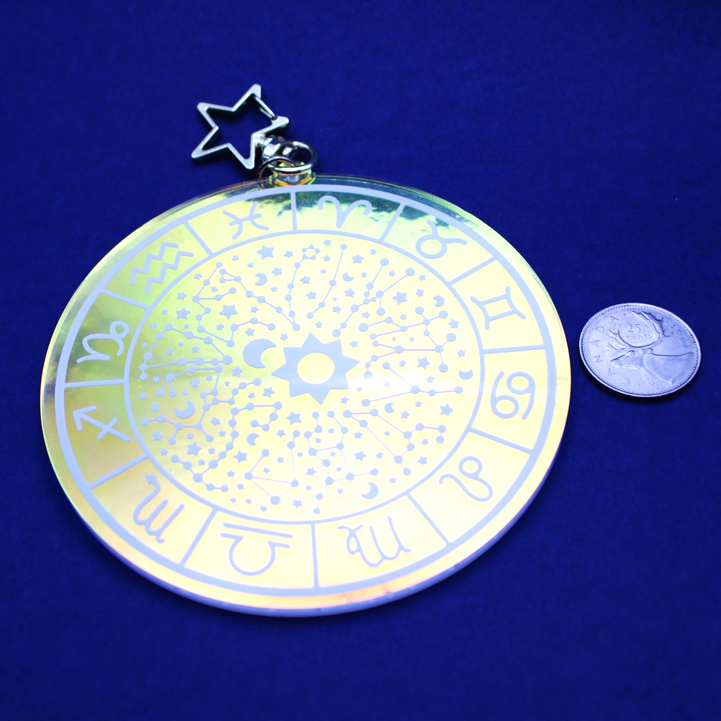 Zodiac Wheel Charm