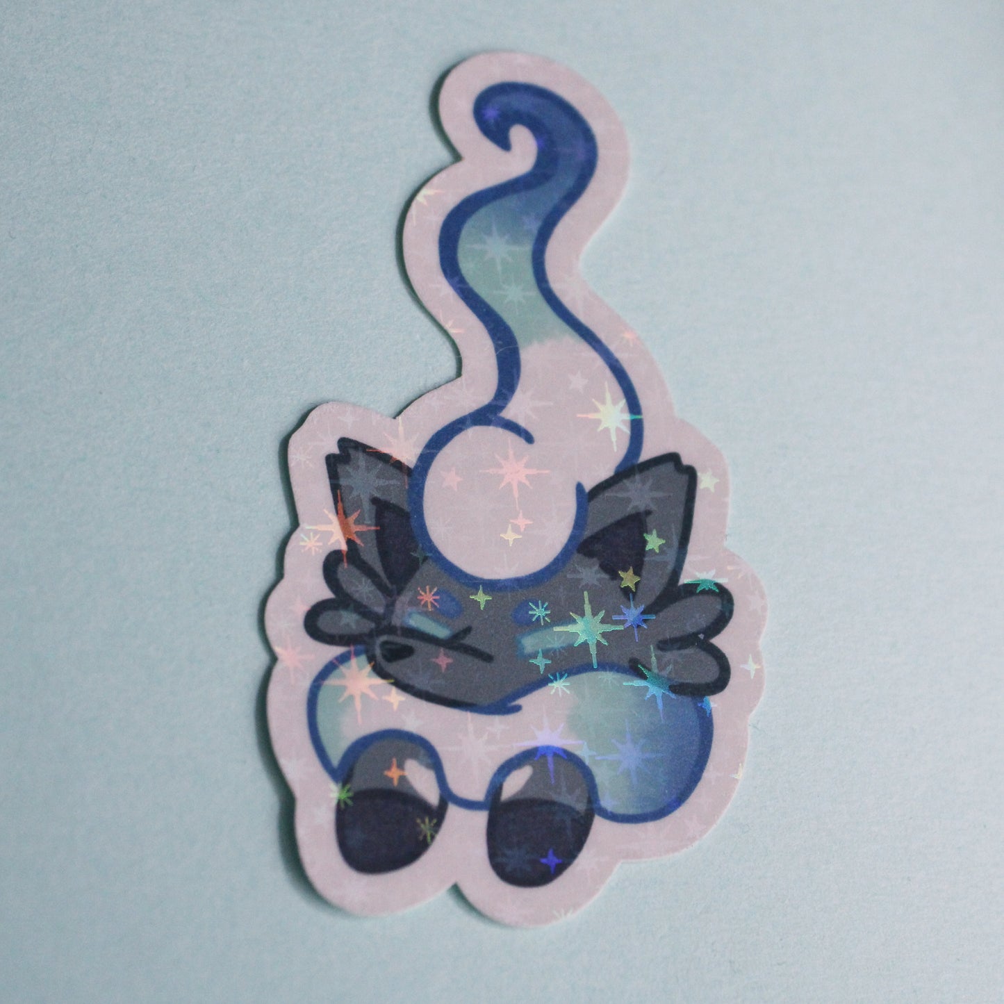 Holographic Shiny Hisuian Zorua Stickers