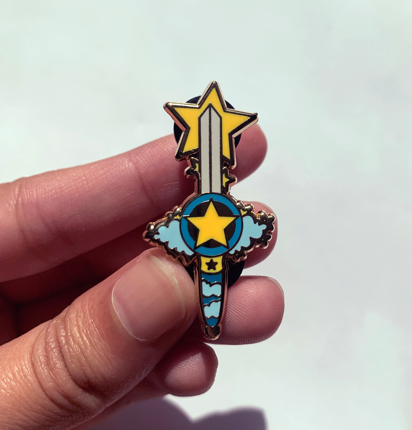 SECONDS Celestial Knives Hard Enamel Pins