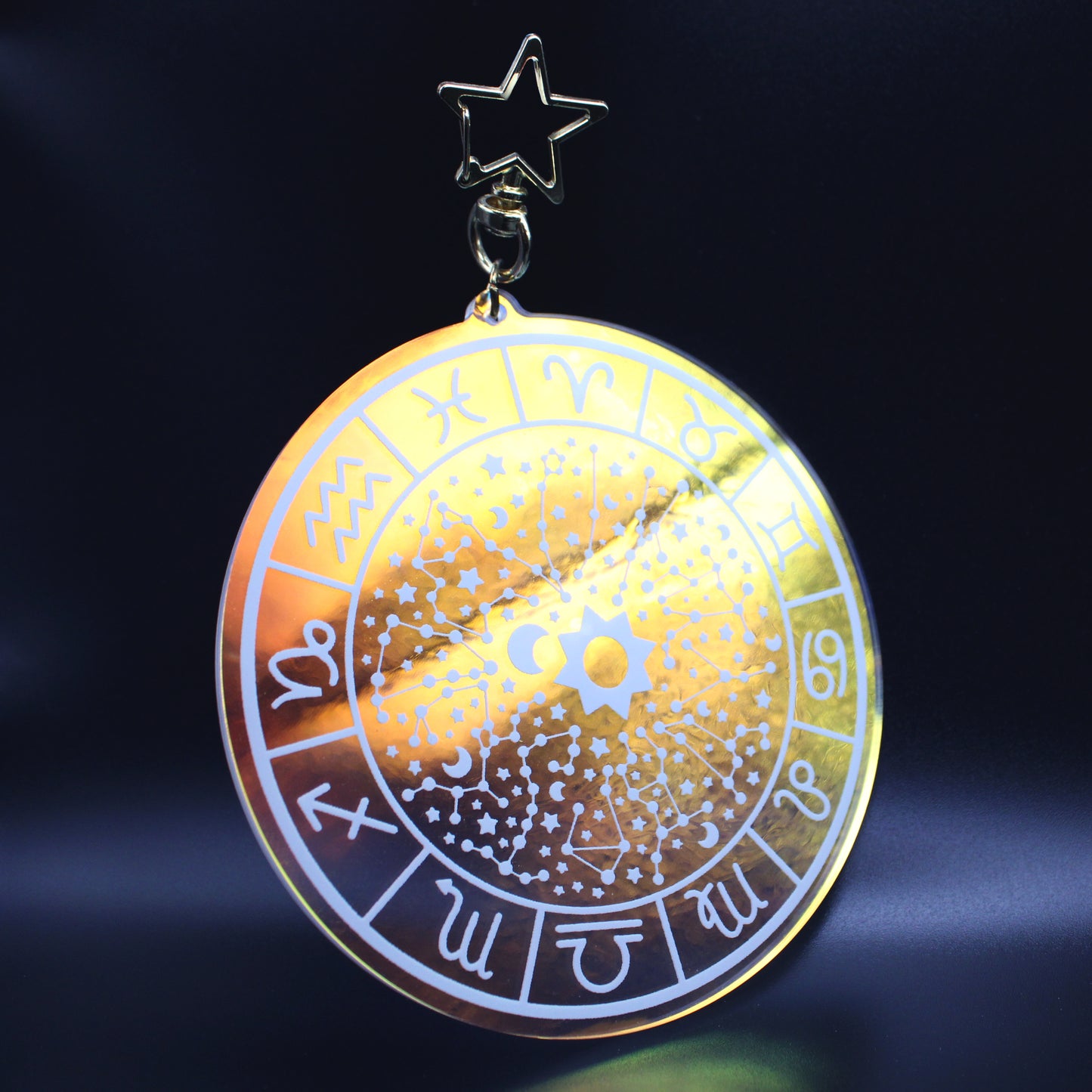 Zodiac Wheel Charm