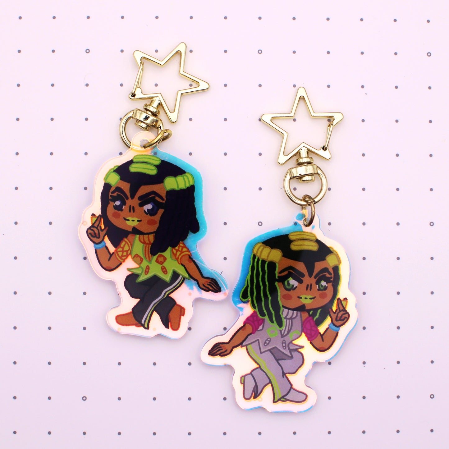 JJBA Stone Ocean Charms