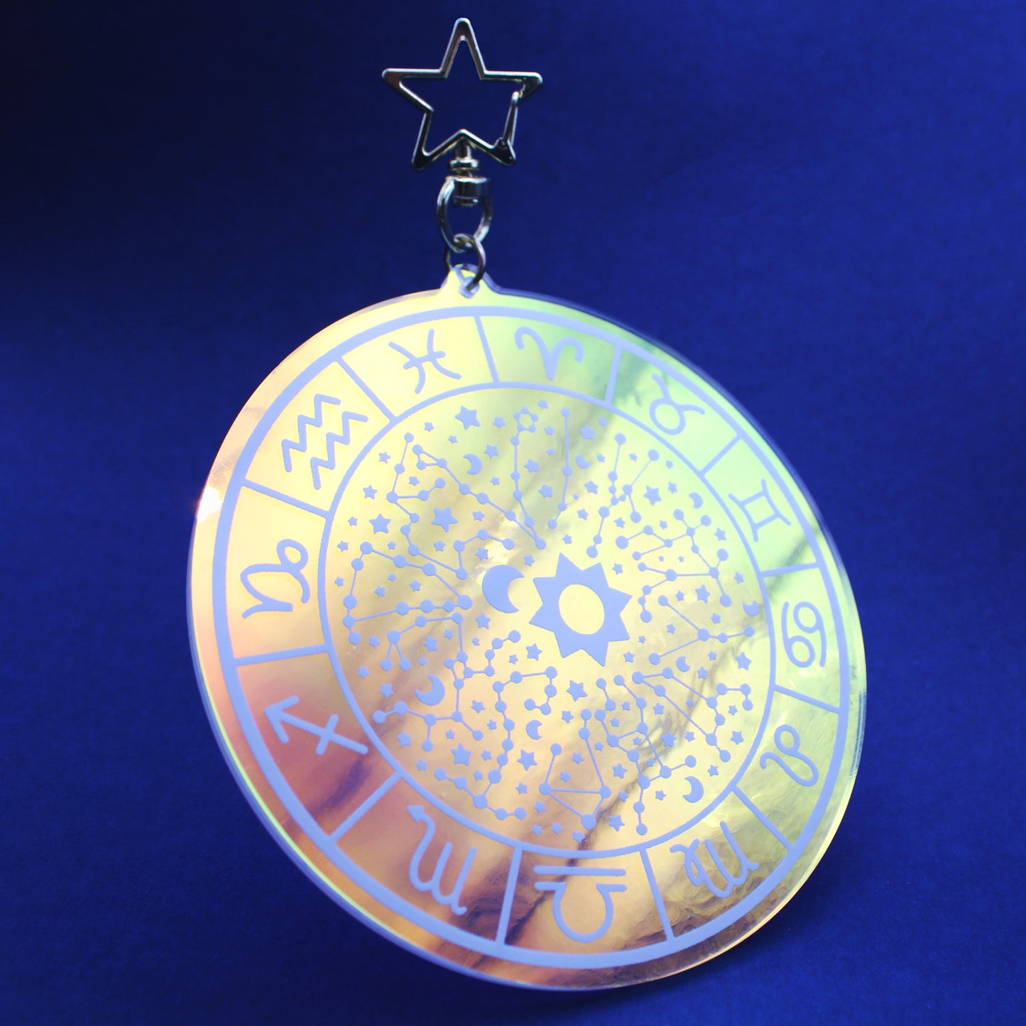 Zodiac Wheel Charm