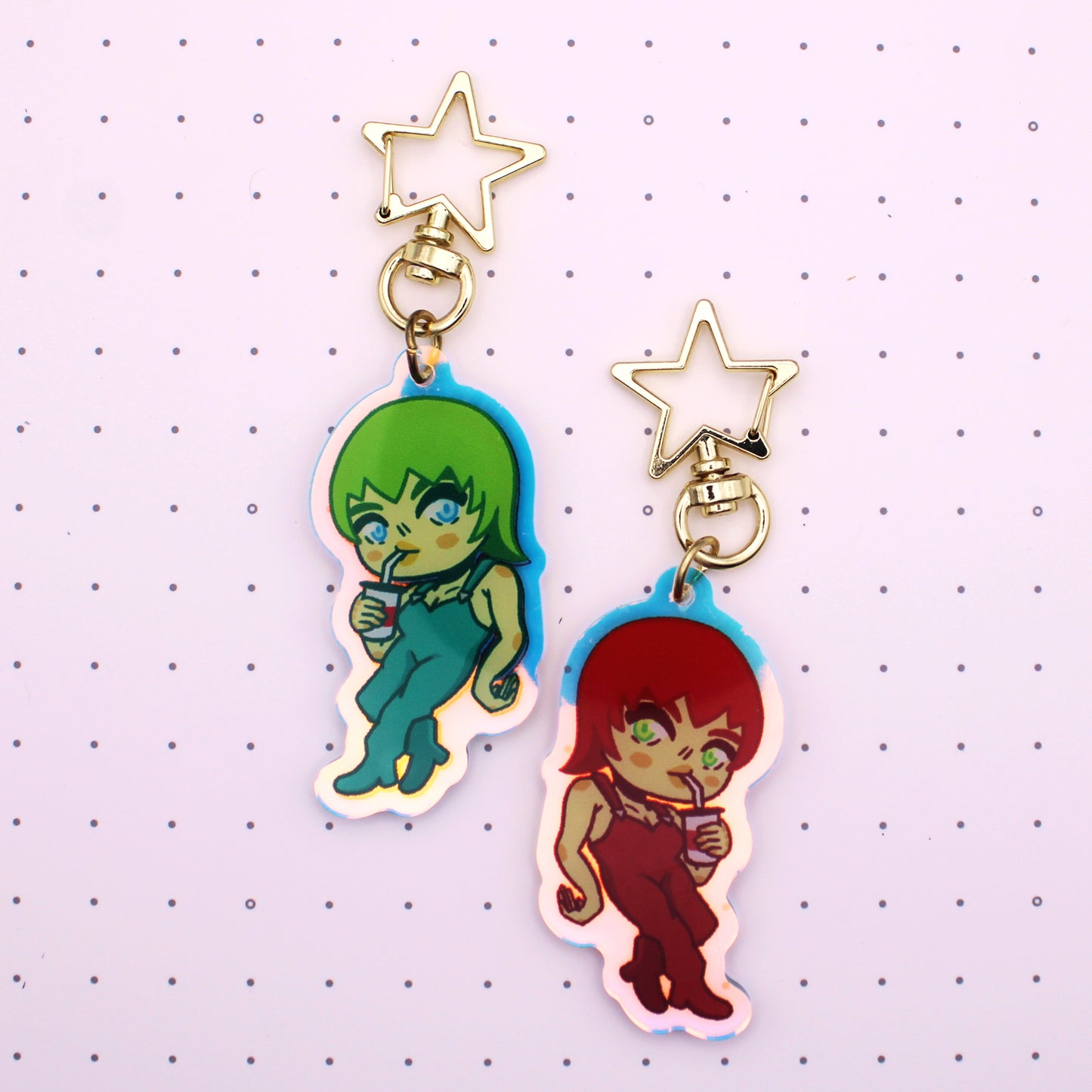 JJBA Stone Ocean Charms