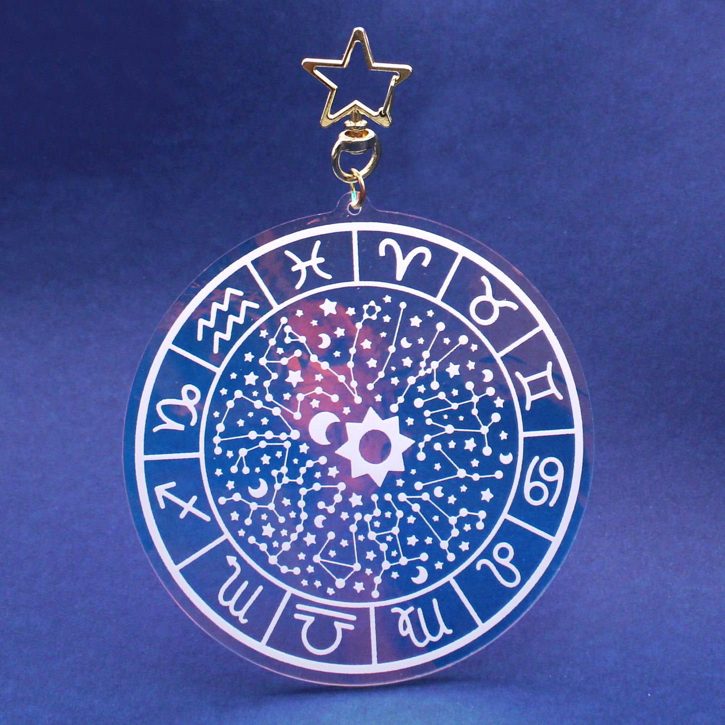 Zodiac Wheel Charm
