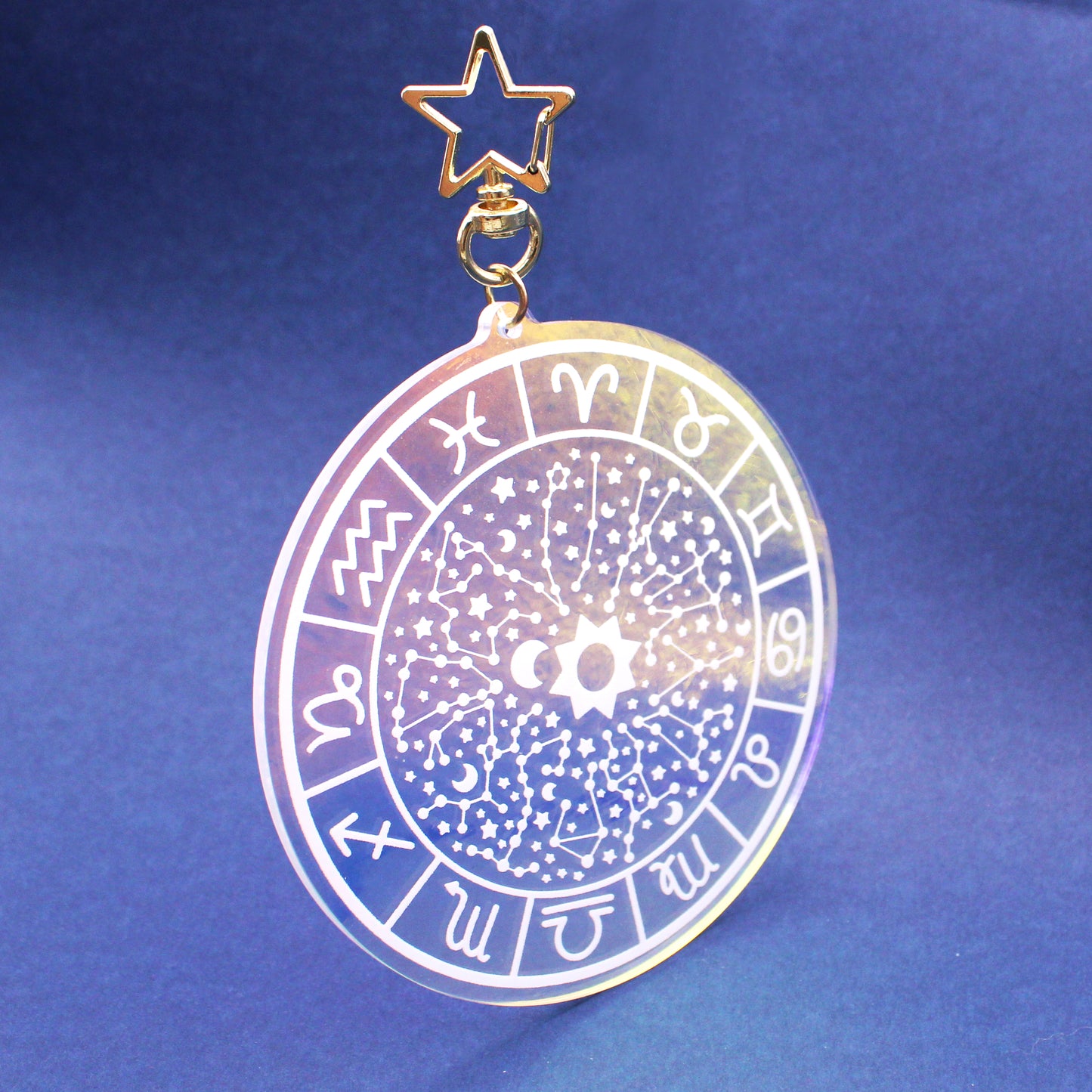 Zodiac Wheel Charm