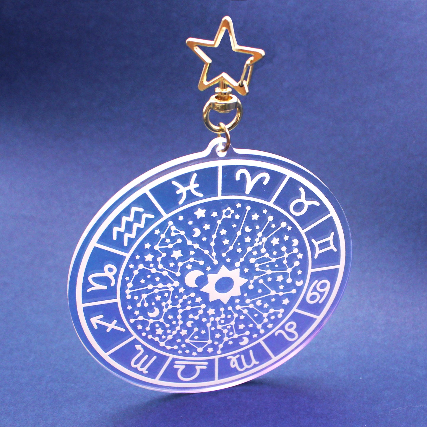 Zodiac Wheel Charm