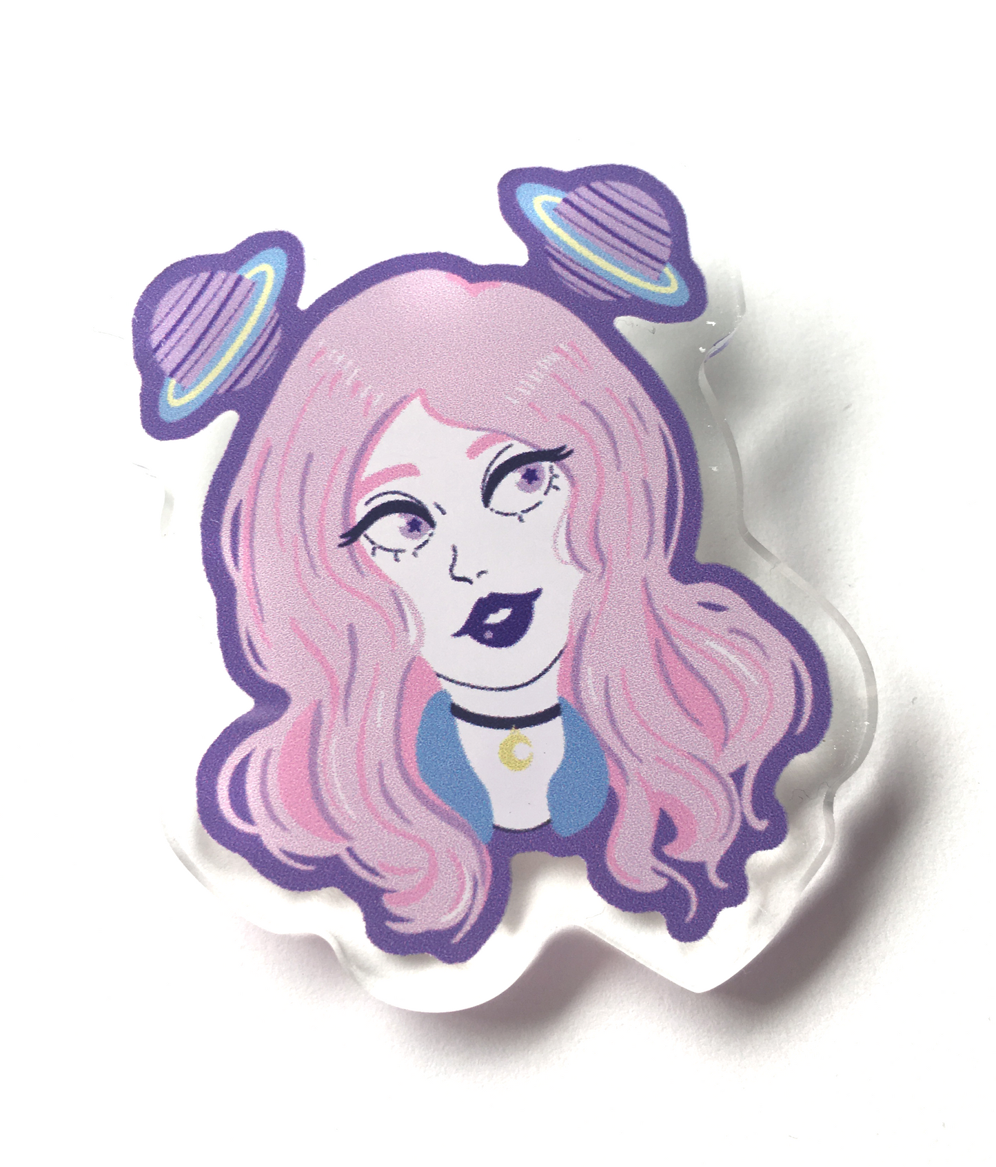 Space Acrylic Pins
