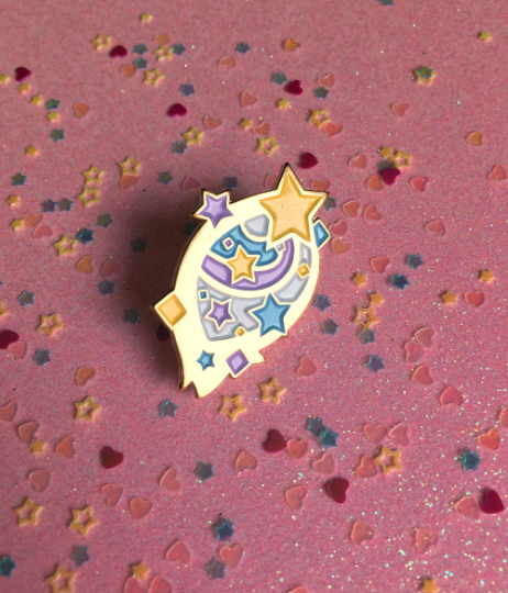 Starry Eyed Soft Enamel Pins