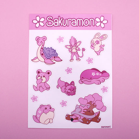 Sakura Sticker Sheets