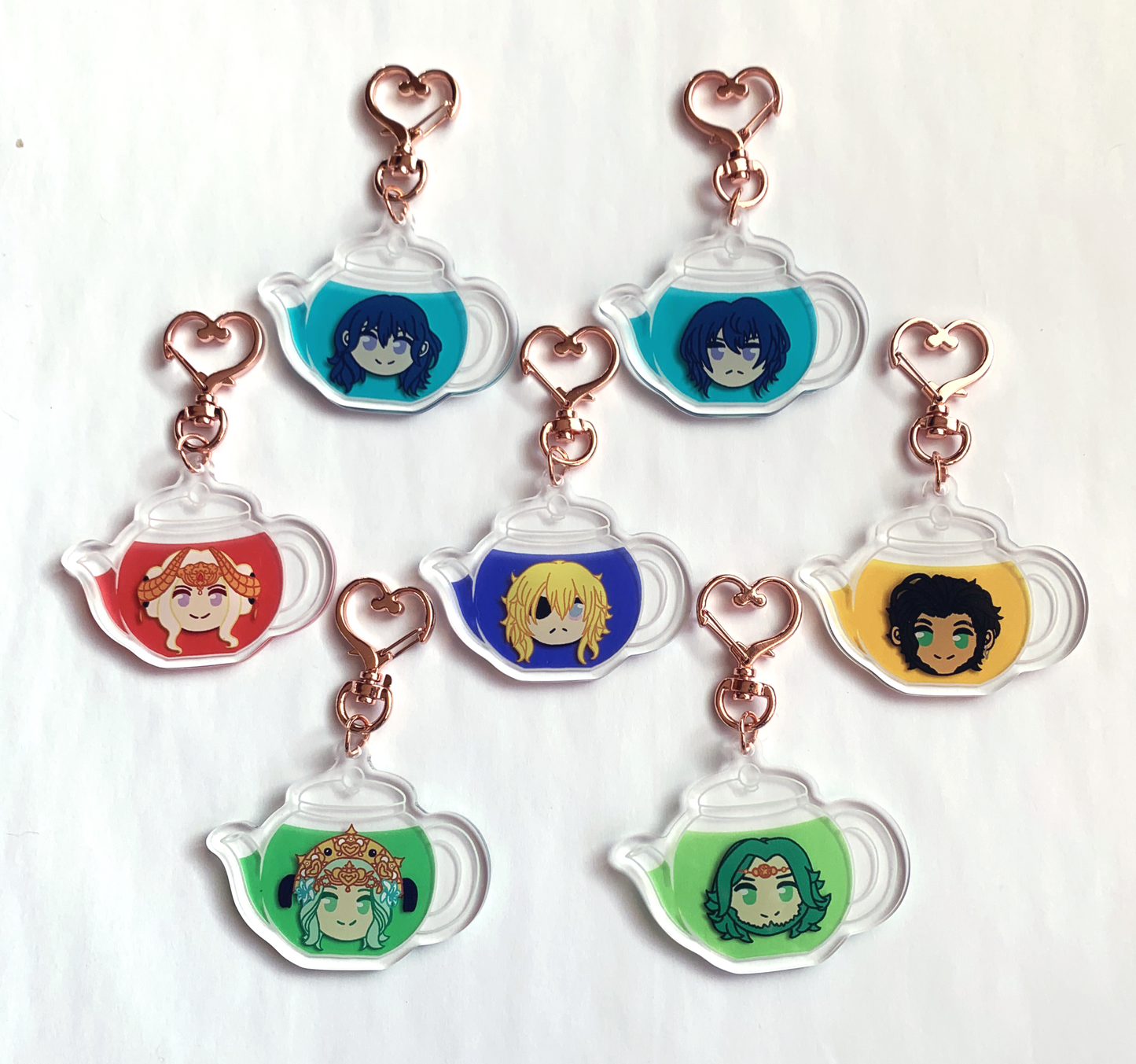 FE3H Teapots Charms