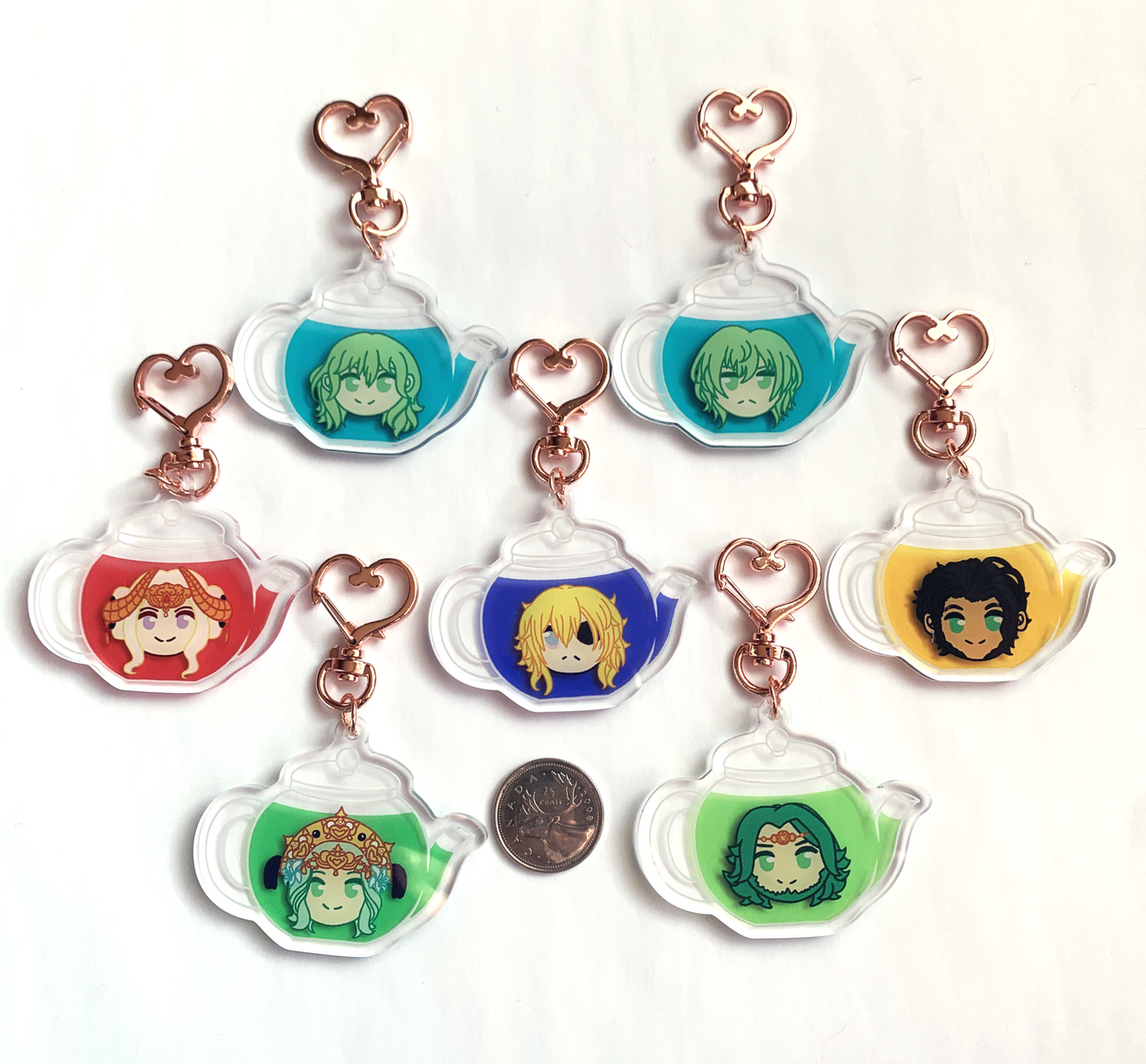 FE3H Teapots Charms