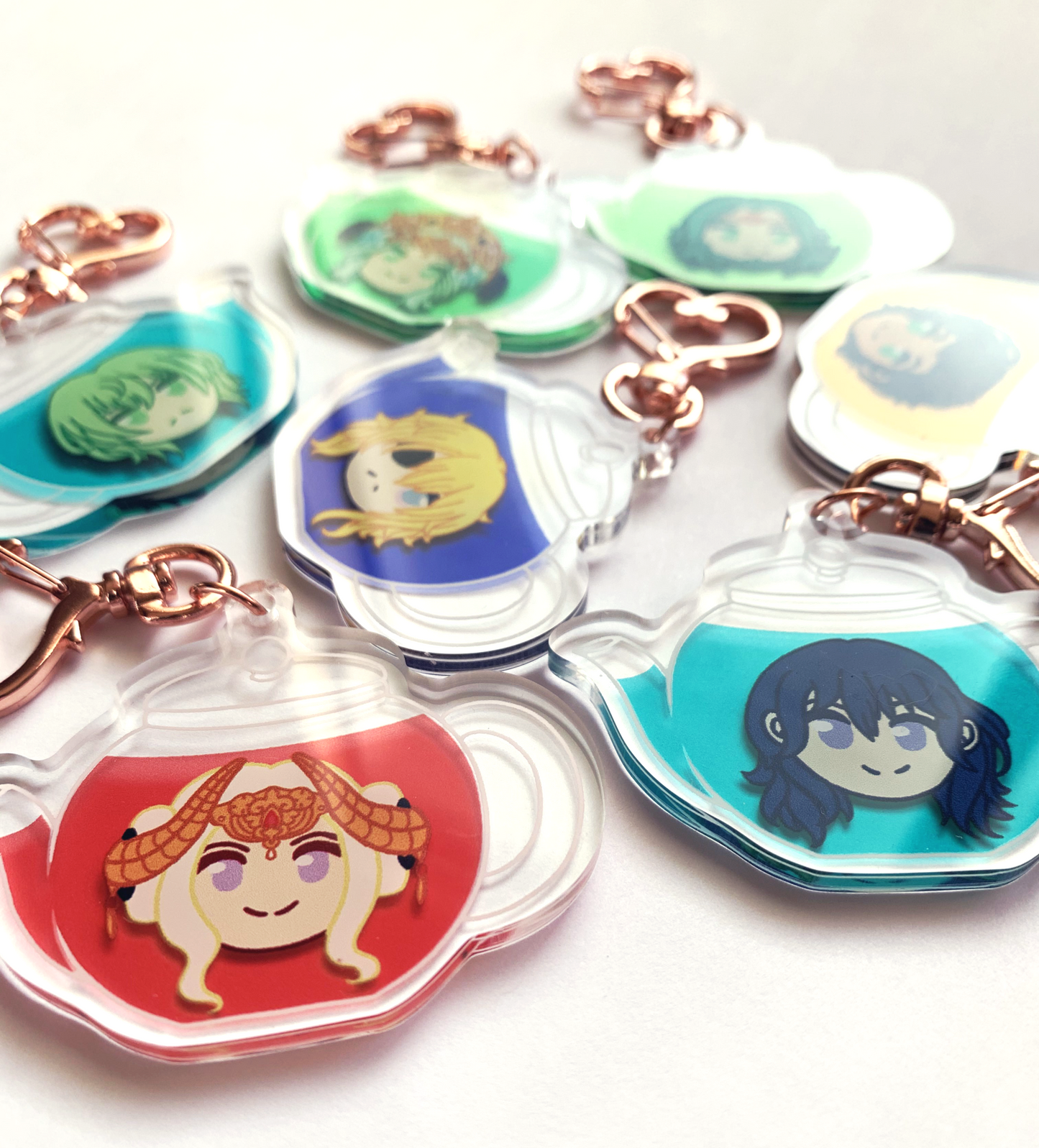 FE3H Teapots Charms