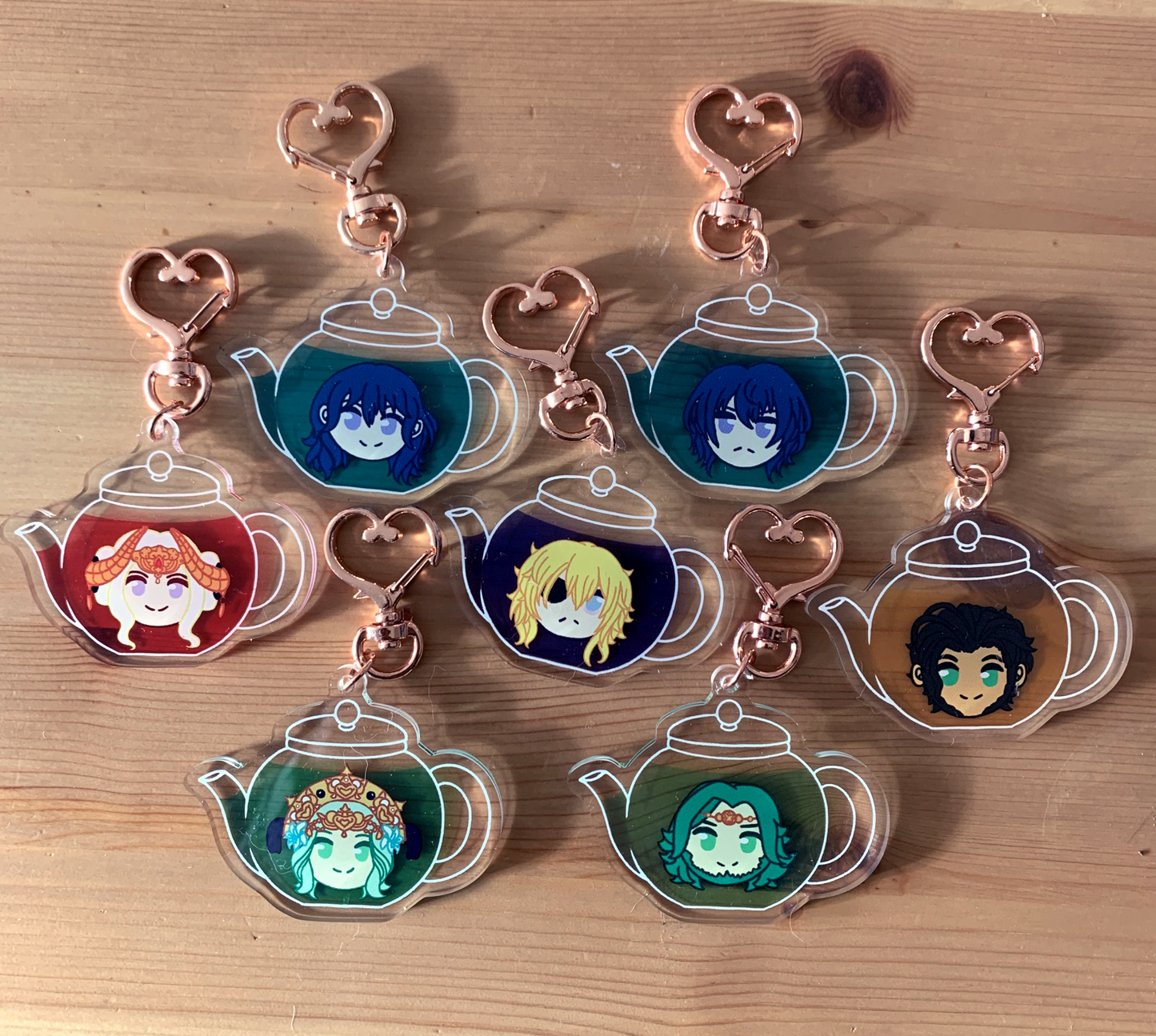 FE3H Teapots Charms