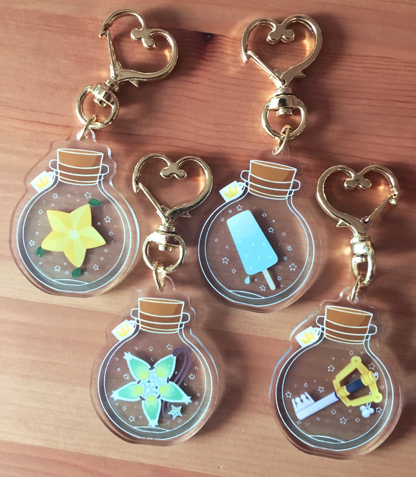 KH Bottles Charms